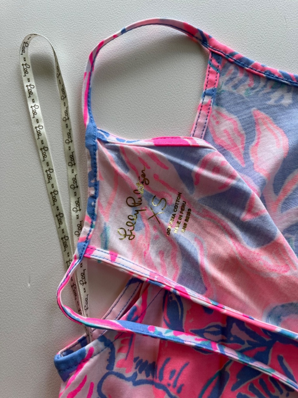 Lilly Pulitzer Margot Maxi Dress blue and pink size XS - Picture 6 of 11